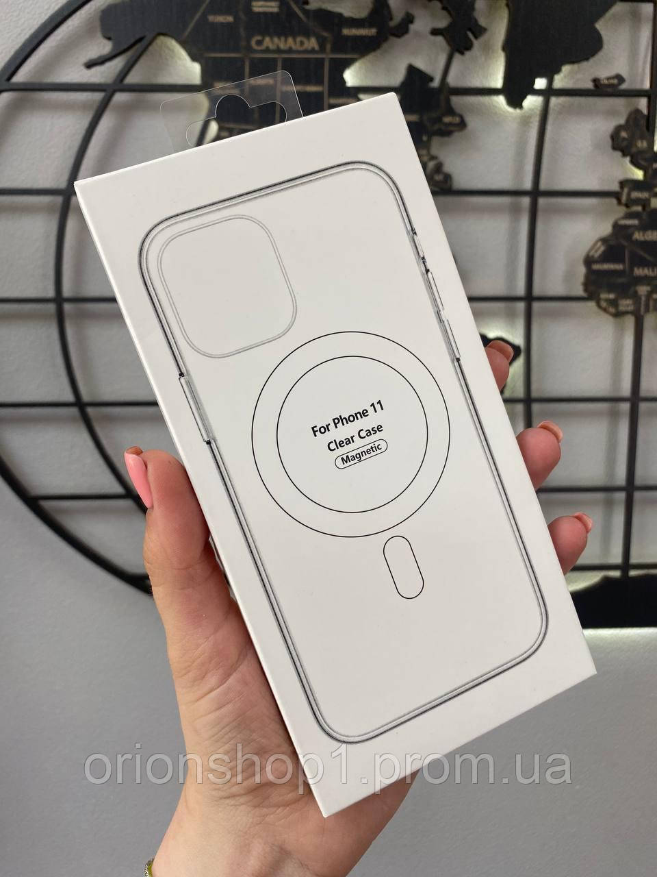 Прозорий чохол із підтримкою MagSafe для iPhone 11,чохол магсейф для Айфон 11