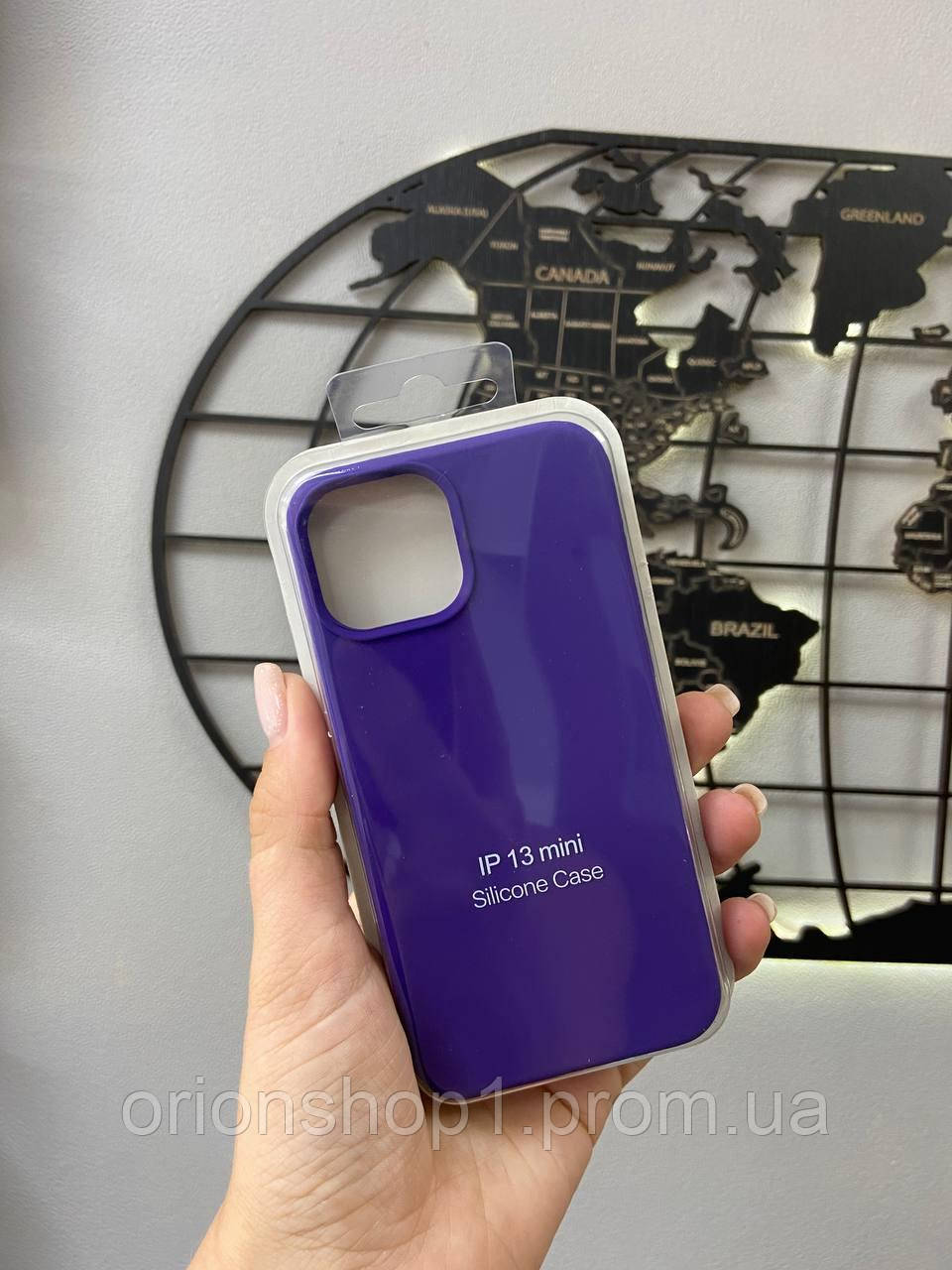 Чохол Soft Case без яблука для Apple iPhone 13 mini,Чохол для айфон 13 mini (фіолетовий)