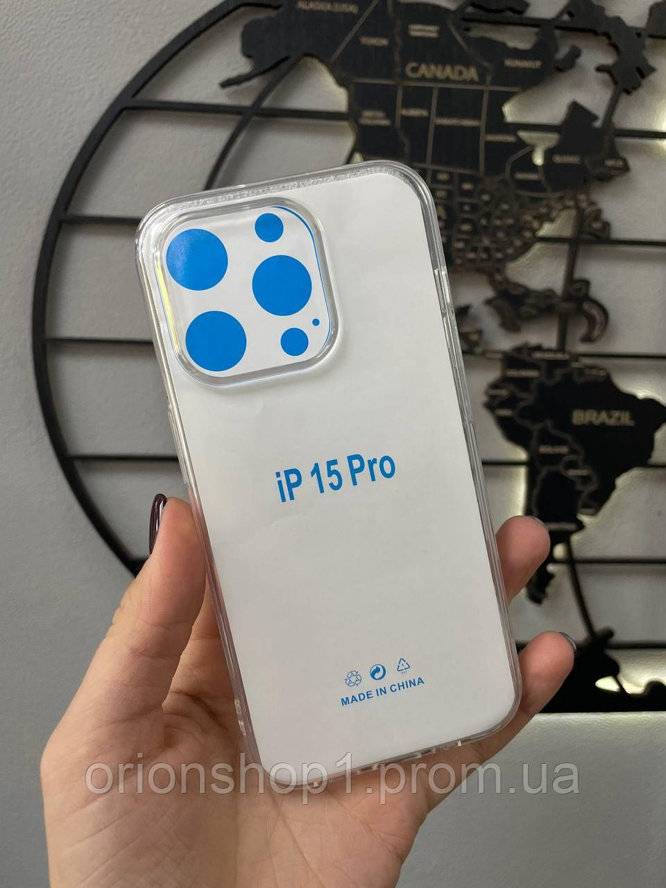 Чохол прозорий TPU Virgin для iPhone 15 Pro,прозорий чохол на Айфон 15 Про
