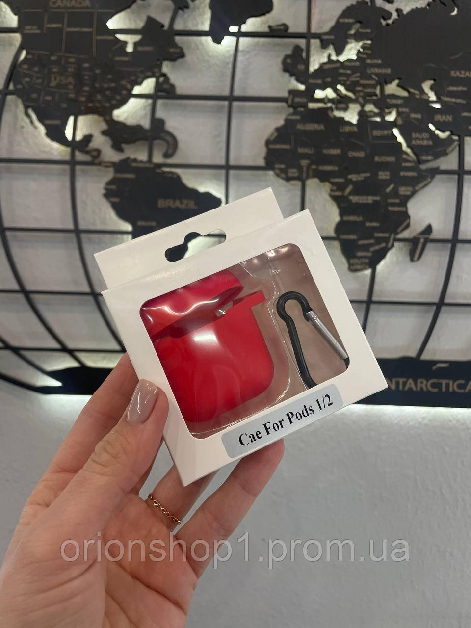 Чохол для навушників Silicone Case для Airpods 1/2