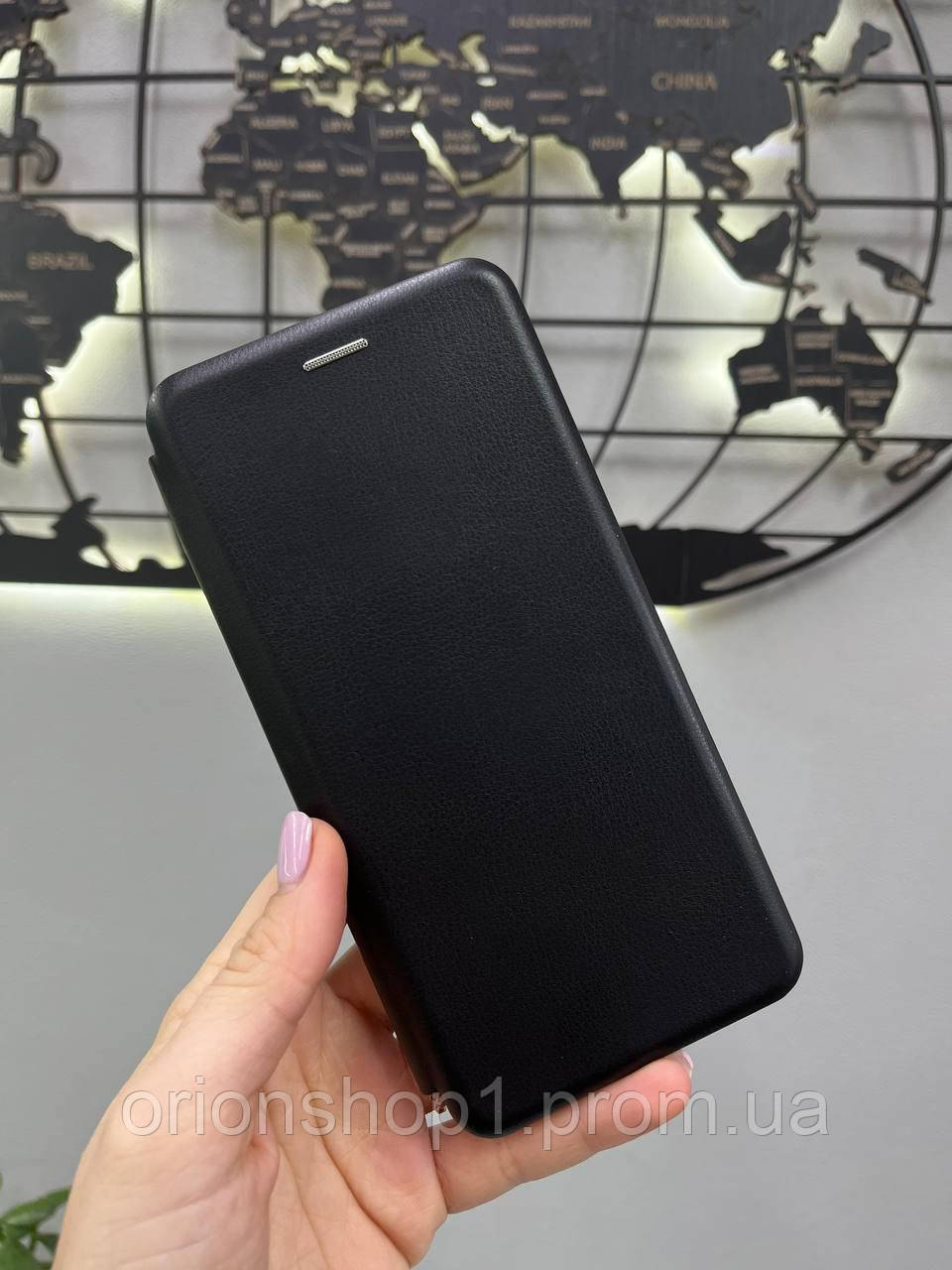 Чохол-книжка Business Leather для Samsung A04s, Шкіряний  чохол-книжка Самсунг A04s (Чорний)