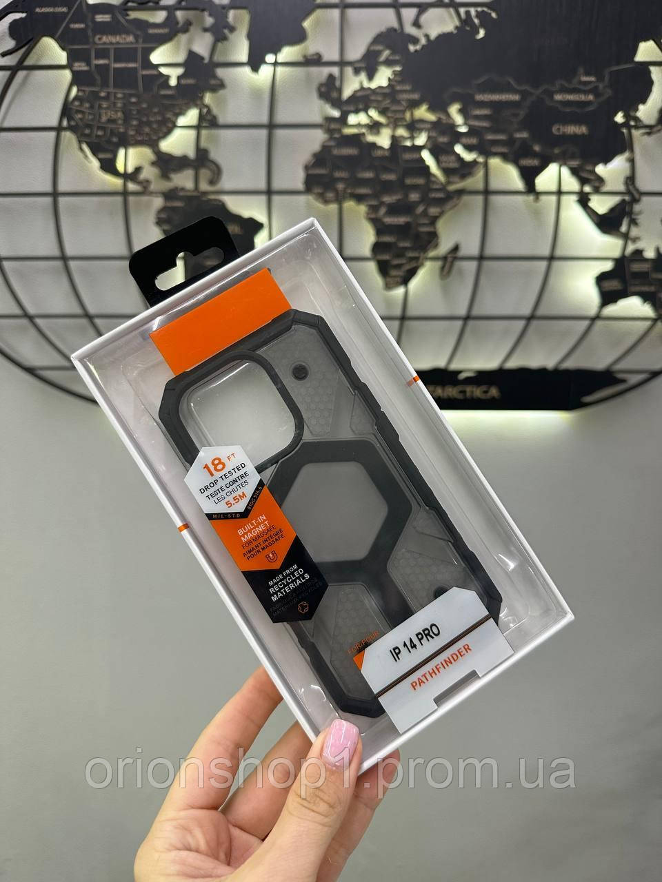Броньований чохол iPhone 14 Pro з MagSafe ArmorHex, Протиударний чохол на iPhone 14 Pro з MagSafe