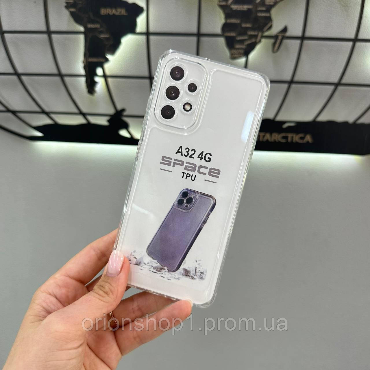 Прозорий силіконовий чохол для Samsung A32 4G,Прозорий чохол для телефону Самсунг А32 4G