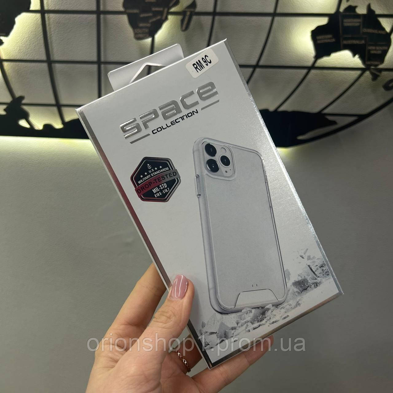 Прозорий чохол-накладка для телефону Редмі 9C,Чохол TPU Space Case прозорий для Xiaomi Redmi 9C