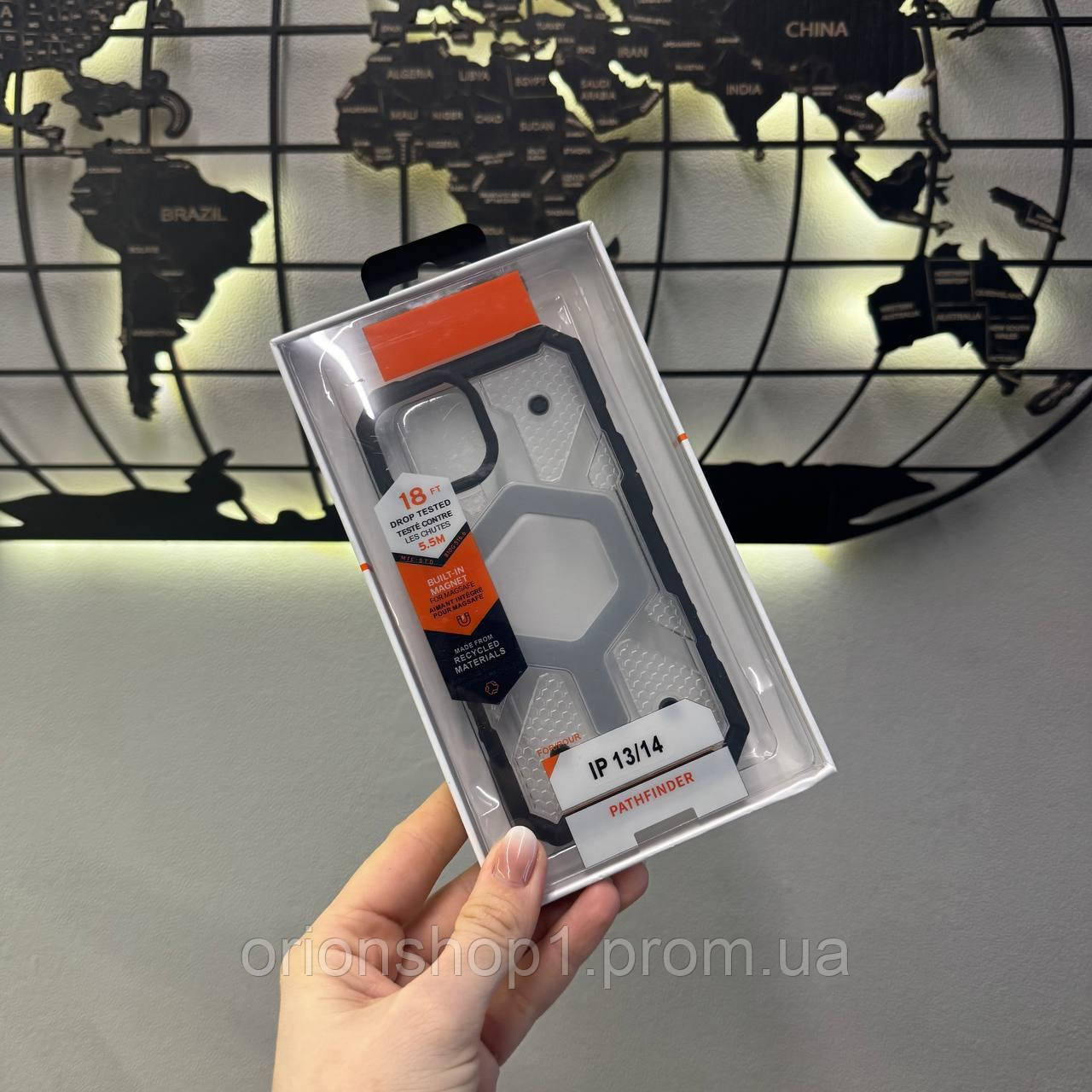 Броньований чохол iPhone 13 з MagSafe ArmorHex, Протиударний чохол на iPhone 13 з MagSafe