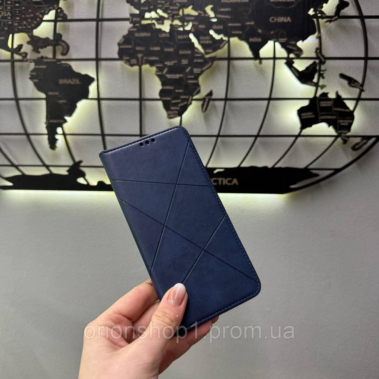 Шкіряний чохол-книжка Самсунг А52 (A525)