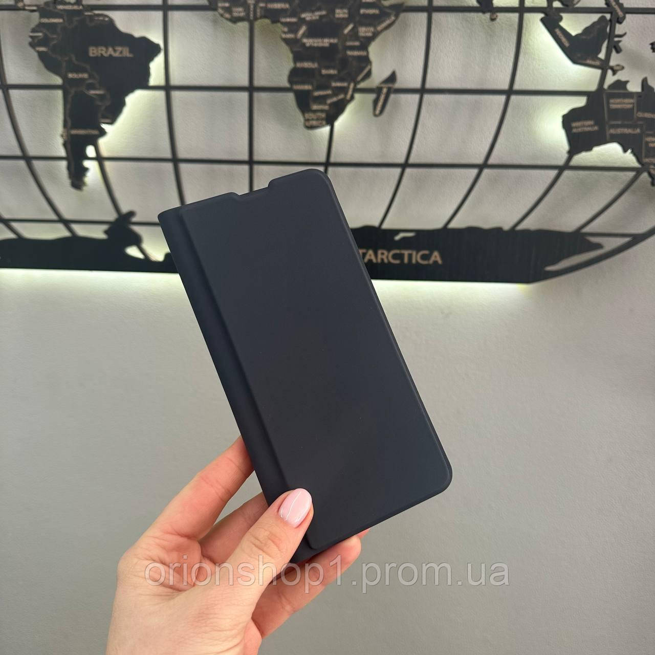 Якісний чохол-книжка Leather для Xiaomi Redmi Note 12 4G
