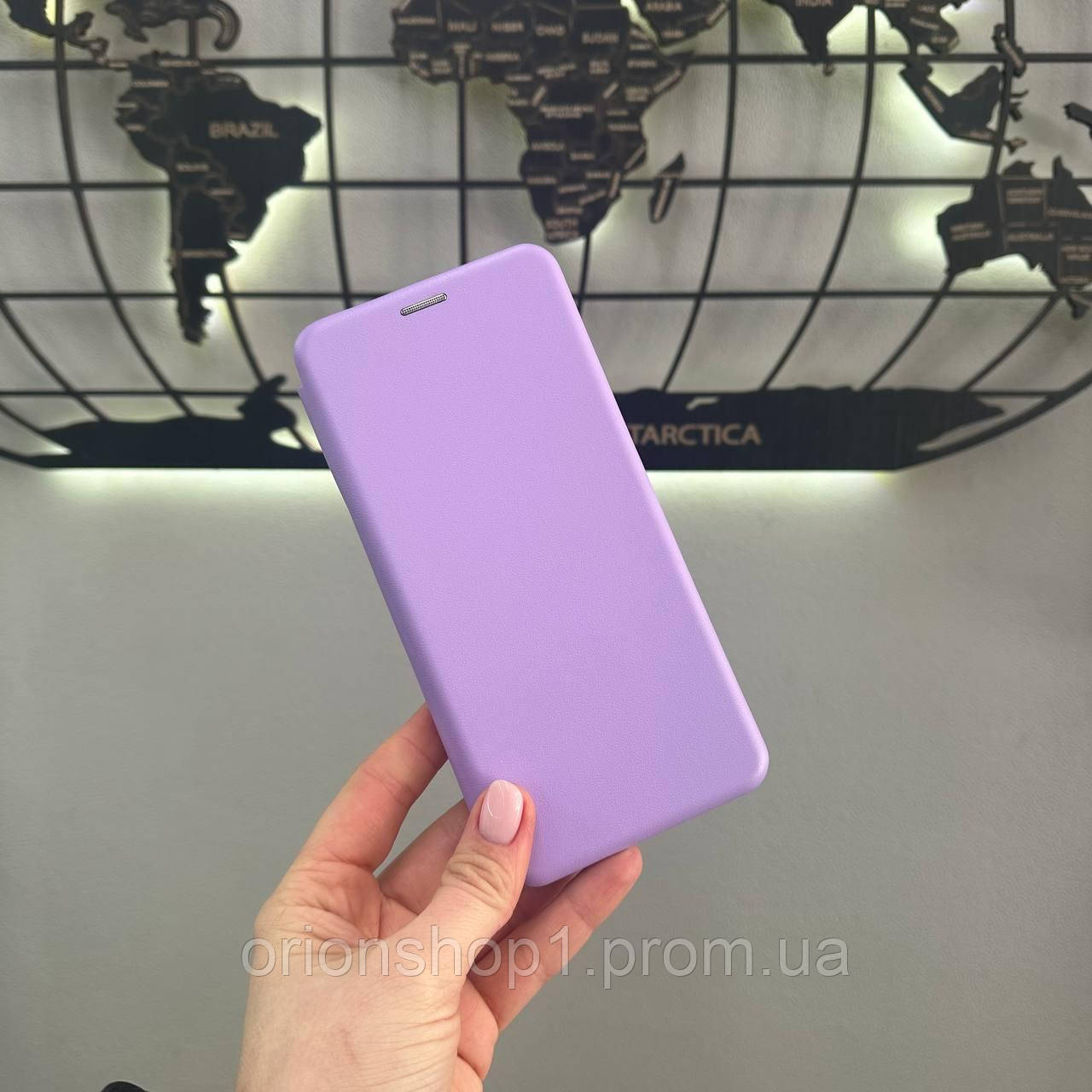 Якісний чохол-книжка Leather для Xiaomi Redmi 13 4G