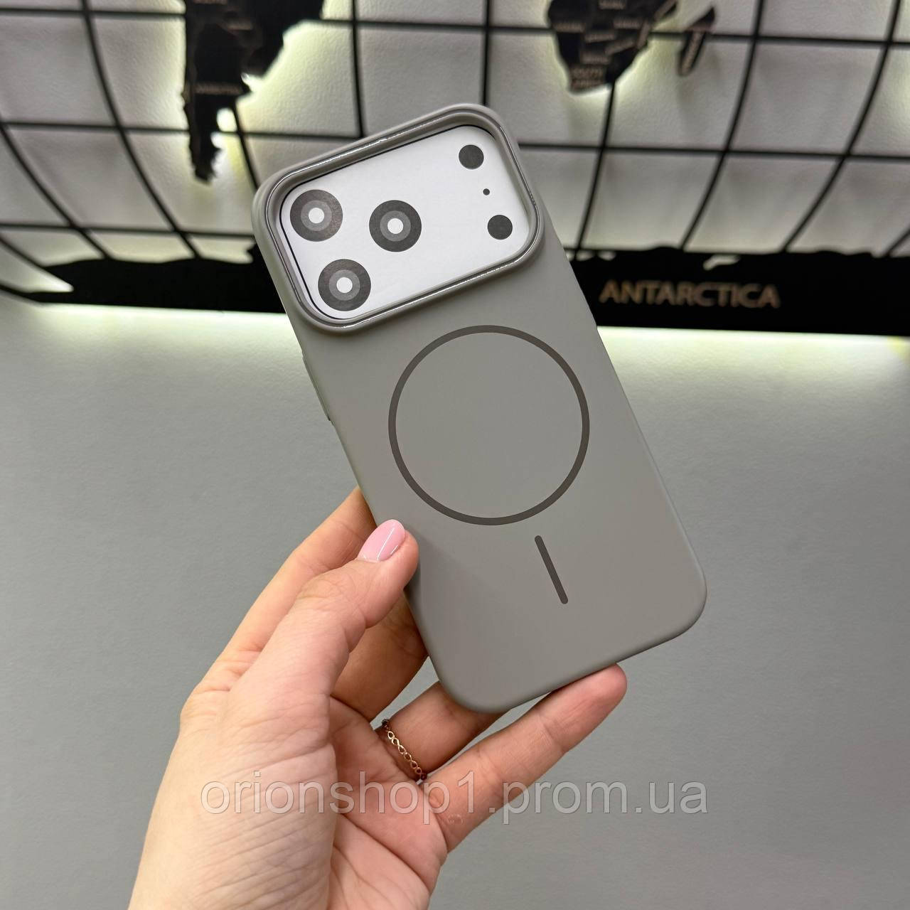 Матовий ультратонкий чохол Magnetic Case для iPhone 17 Pro,Чохол для телефона iPhone 17 Pro (Колір: Графіт)