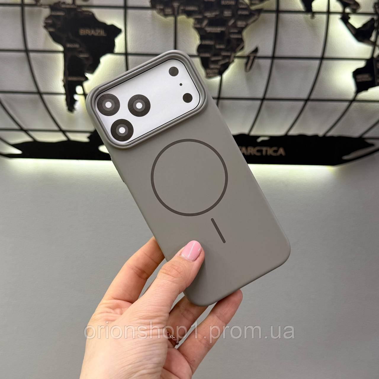 Матовий ультратонкий чохол Magnetic Case для iPhone 17 Pro Max,Чохол для телефона iPhone 17 Pro Max (Колір: Графіт)