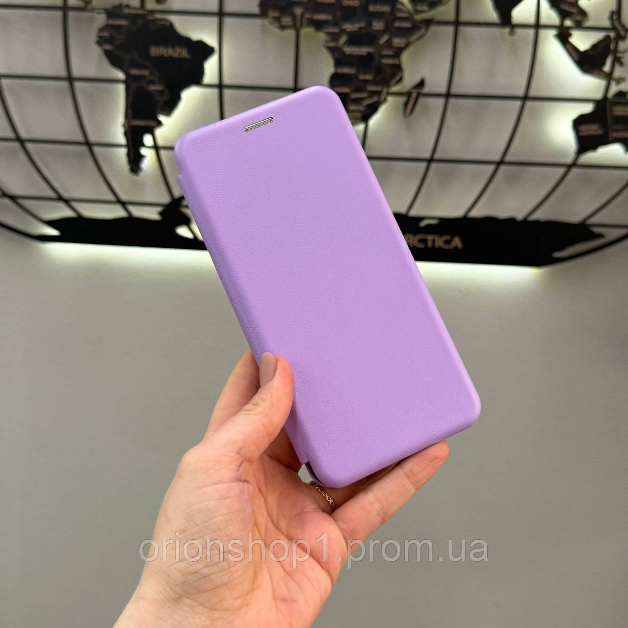 Якісний чохол-книжка Leather для Xiaomi Redmi Note 13 4G