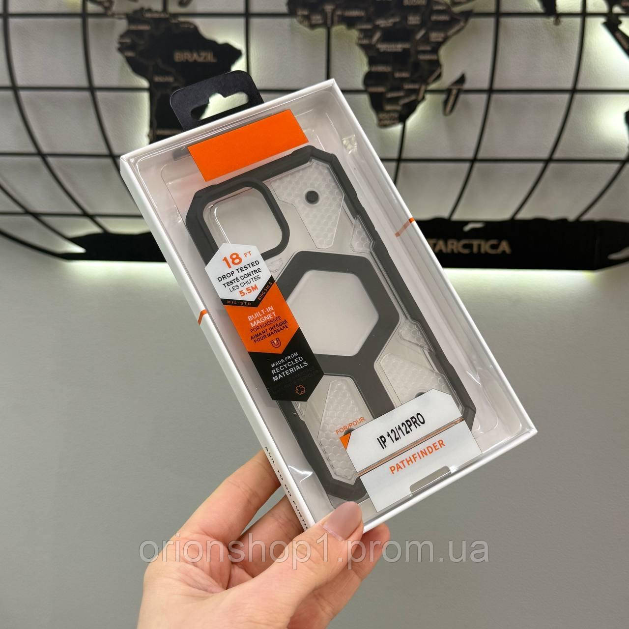 Броньований чохол iPhone 12 з MagSafe ArmorHex, Протиударний чохол на iPhone 12 з MagSafe