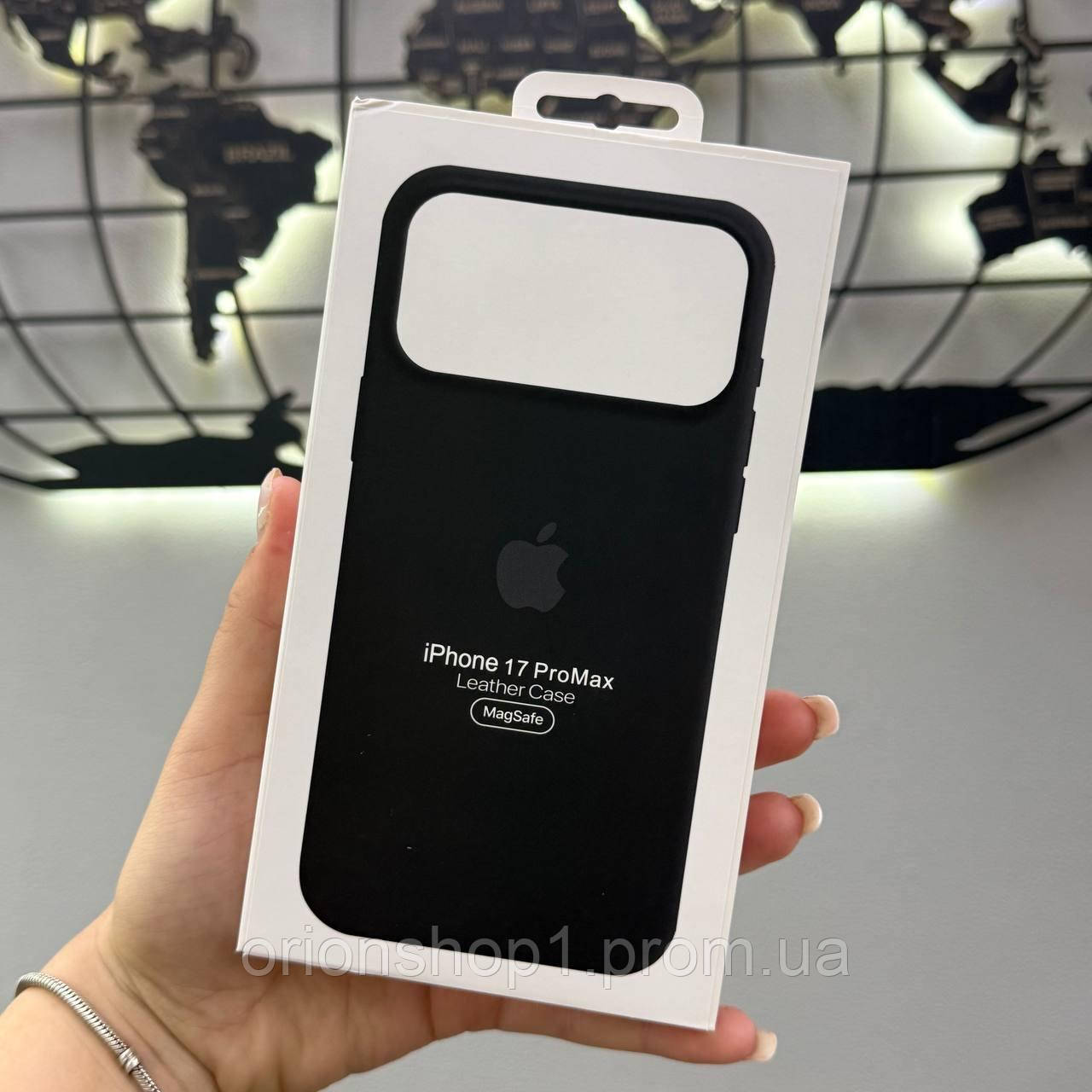 Шкіряний чохол-накладка для iPhone 17 Pro Max з Magsafe,чохол магсейф з мікрофіброю для Айфон 17 Про Макс