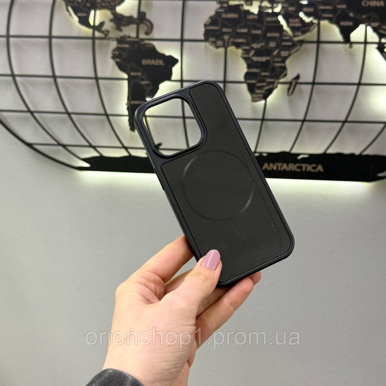 Протиударний чохол-накладка для iPhone 15 Pro з MagSafe, чохол-накладка з MagSafe для iPhone 15 Pro (Чорний)