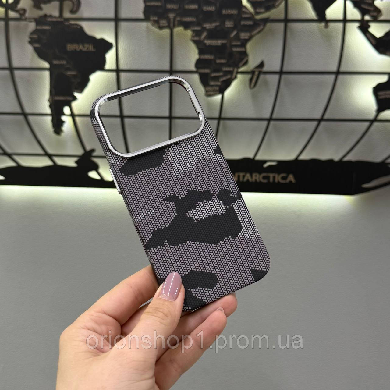 Чохол Carbon Pattern MagSafe для IPhone 17 Pro, протиударний карбоновий чохол з MagSafe iPhone 17 Pro