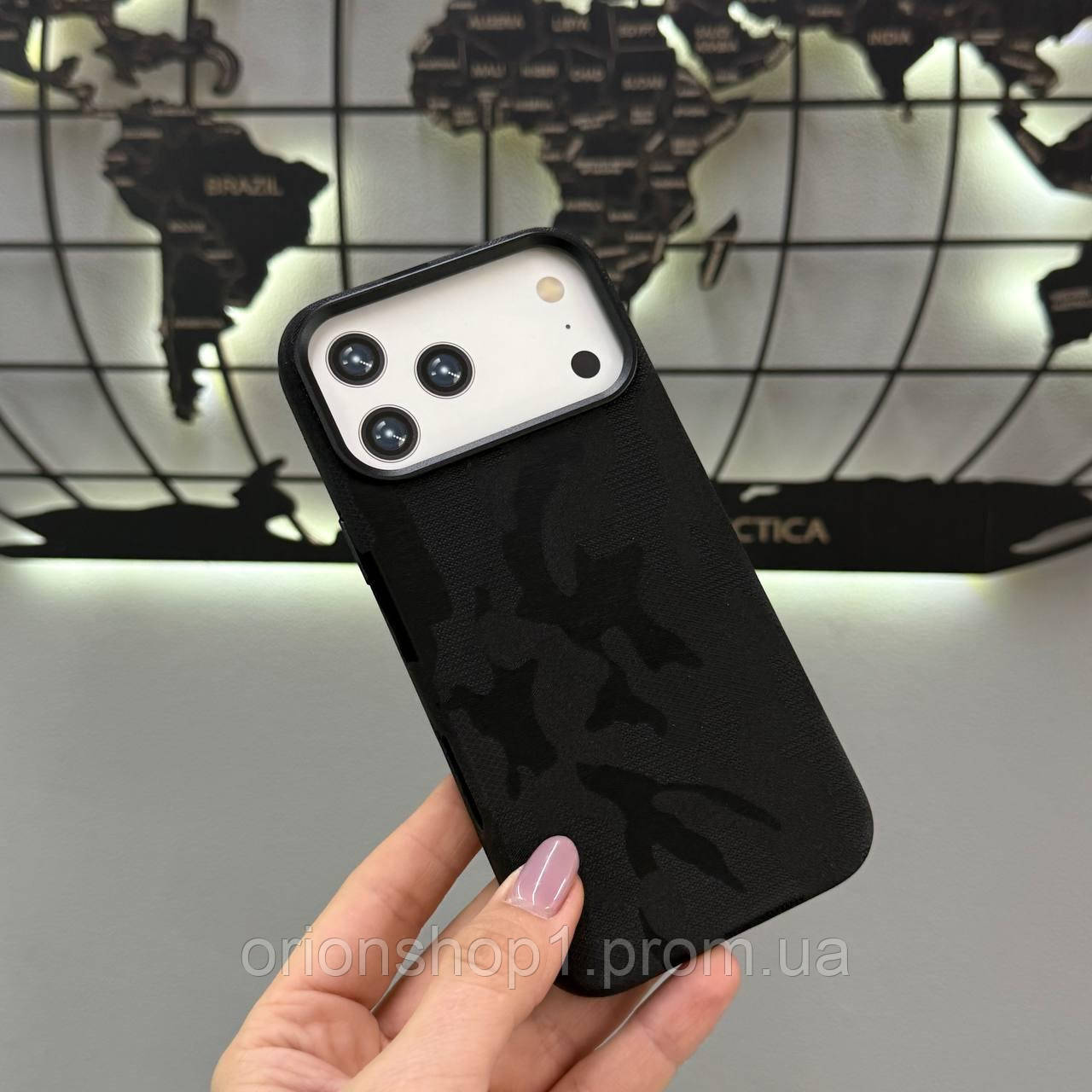 Чохол Carbon Pattern MagSafe для iPhone 17 Pro Max, протиударний карбоновий чохол з MagSafe iPhone 17 Pro Max