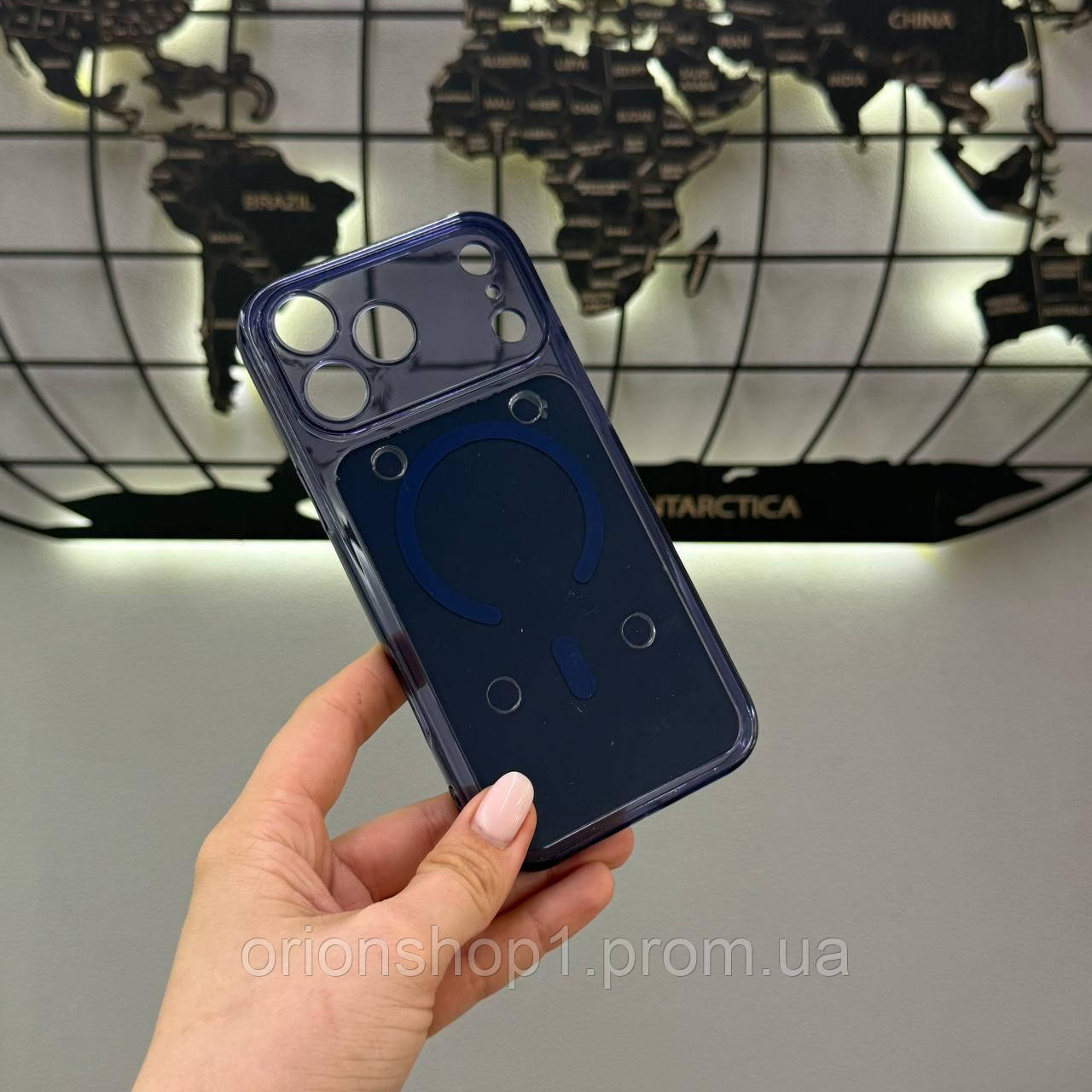 Чохол прозорий із підтримкою MagSafe для iPhone 17 Pro Max, Бампер прозорий магсейф для Айфон 17 Про Макс