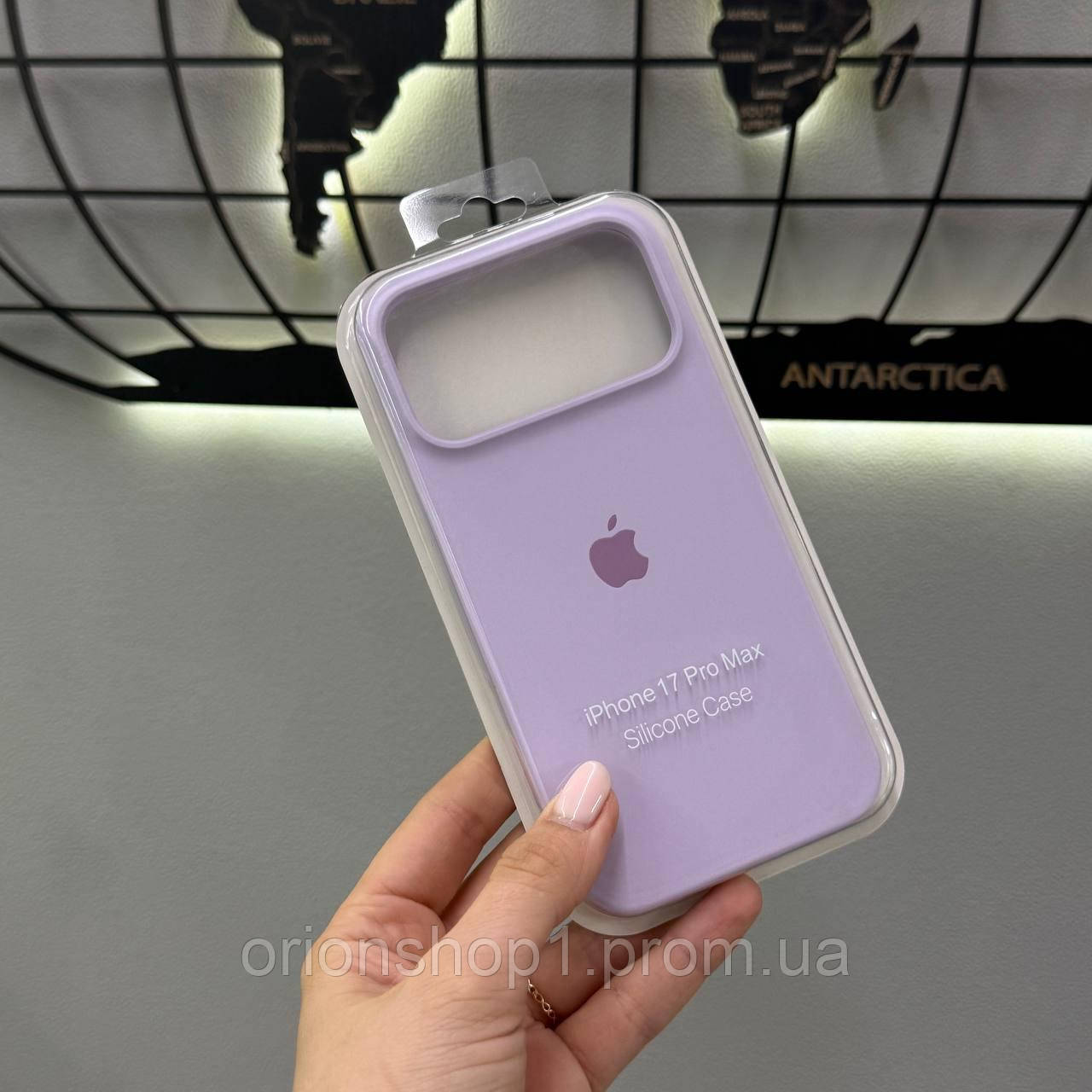 Чохол Silicone Case чохол з мікрофіброю для iPhone 17 Pro Max,чохол-накладка для Айфон 17 Pro Max (Ліловий)