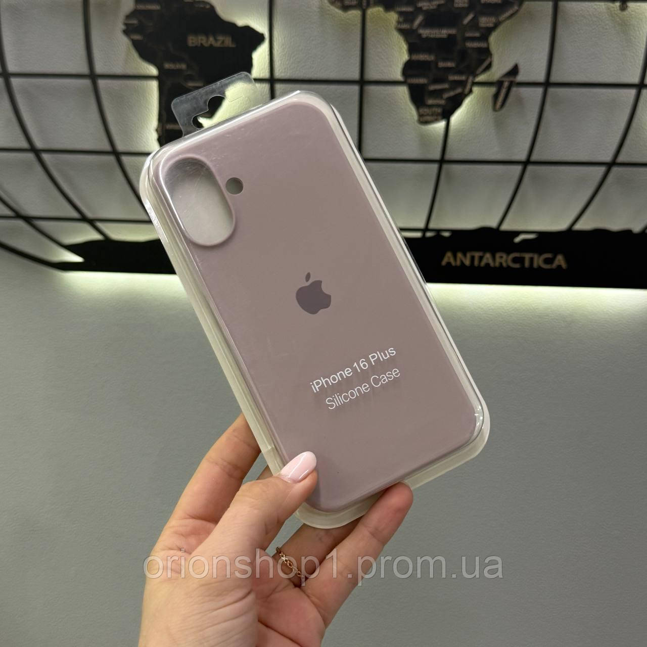 Чохол Silicone Case чохол з мікрофіброю для iPhone 16 Plus,чохол-накладка для Айфон 16 Plus (Lavander)