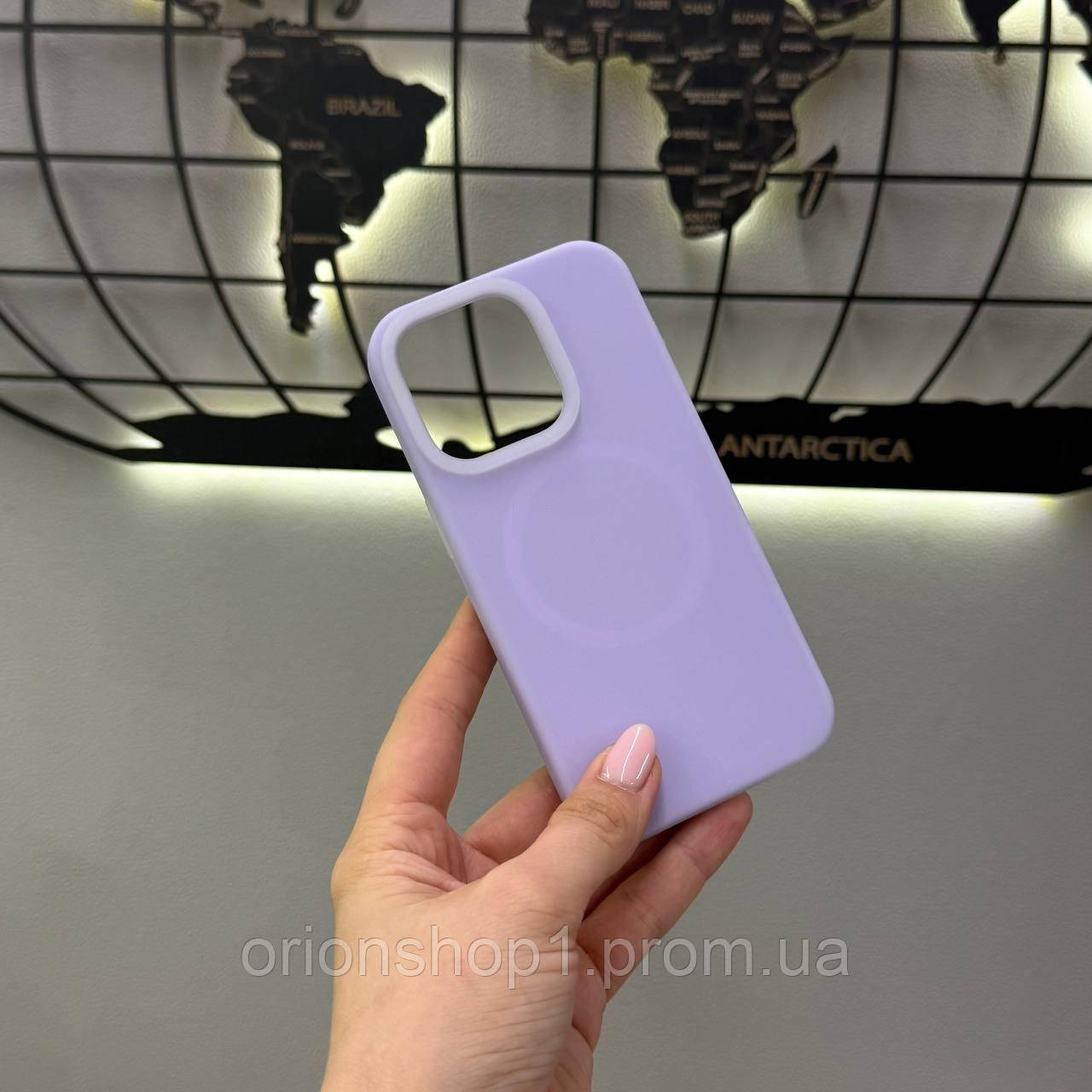 Неоновий чохол з мікрофіброю для iPhone 14 Pro,чохол-накладка для Айфон 14 Pro (Ліловий)