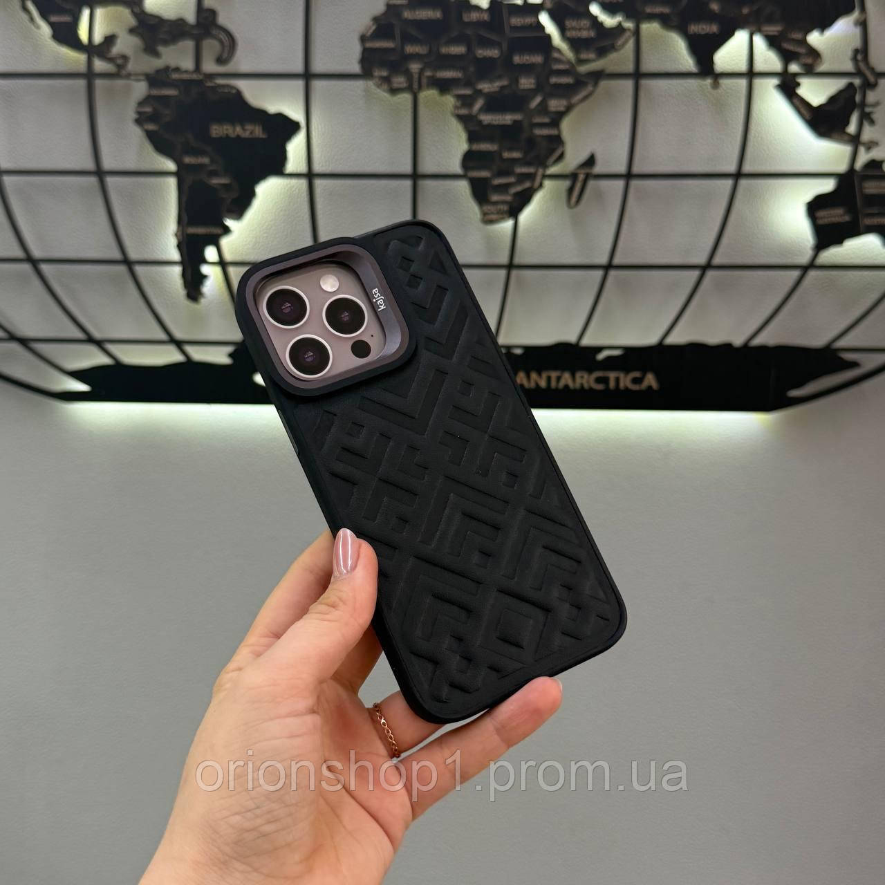 Преміум чохол Kajsa Rhombus для iPhone 16 Pro Max