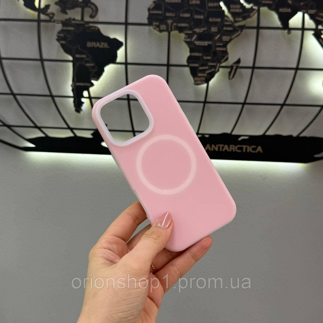 Неоновий чохол з мікрофіброю для iPhone 16 Pro