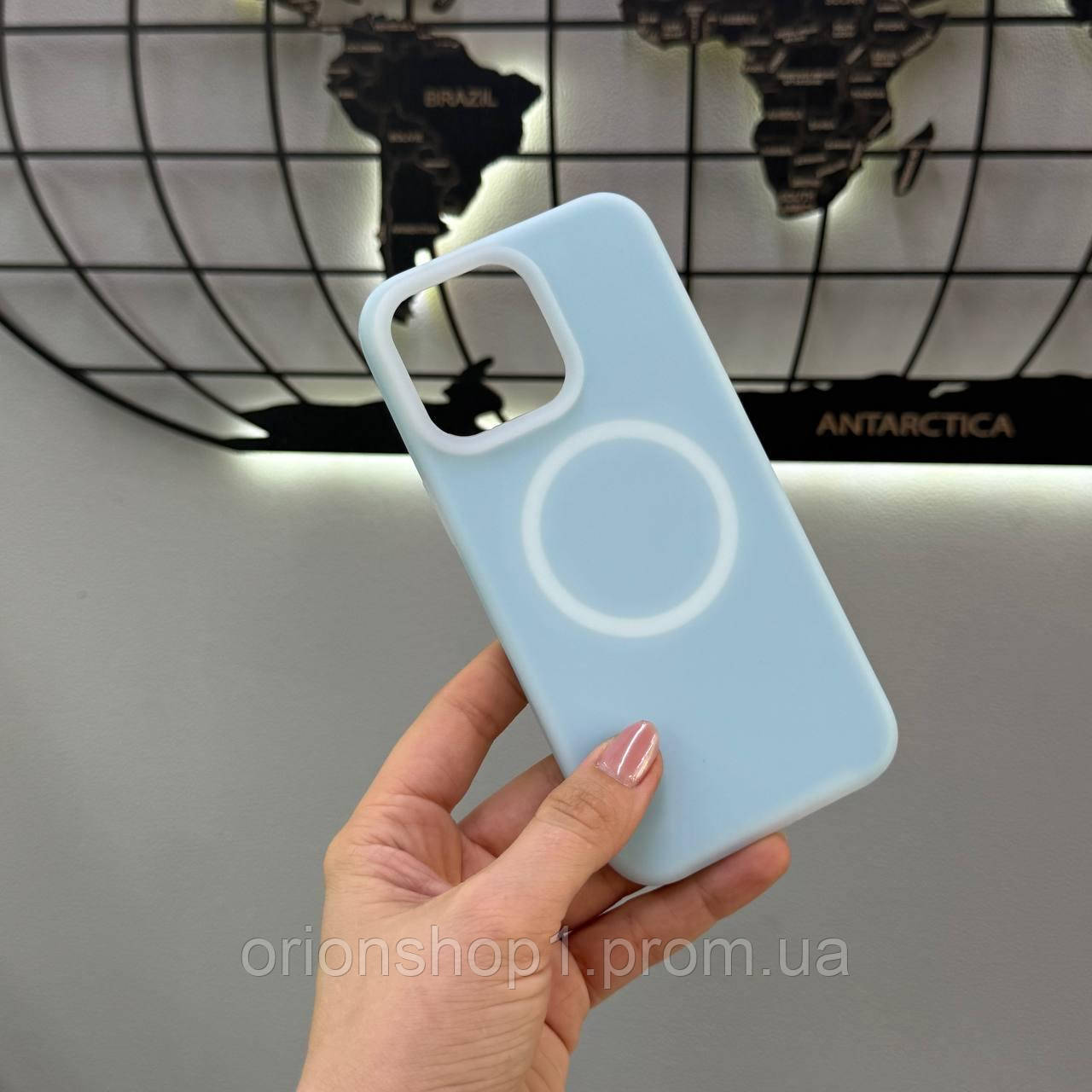Неоновий чохол з мікрофіброю для iPhone 15 Pro Max
