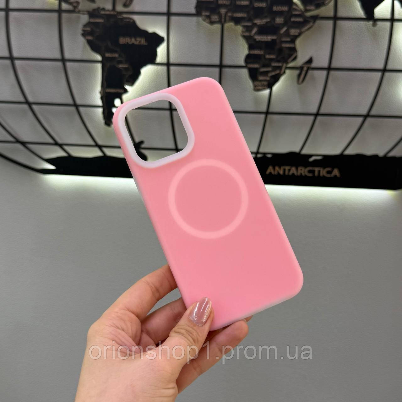 Неоновий чохол з мікрофіброю для iPhone 15 Pro Max