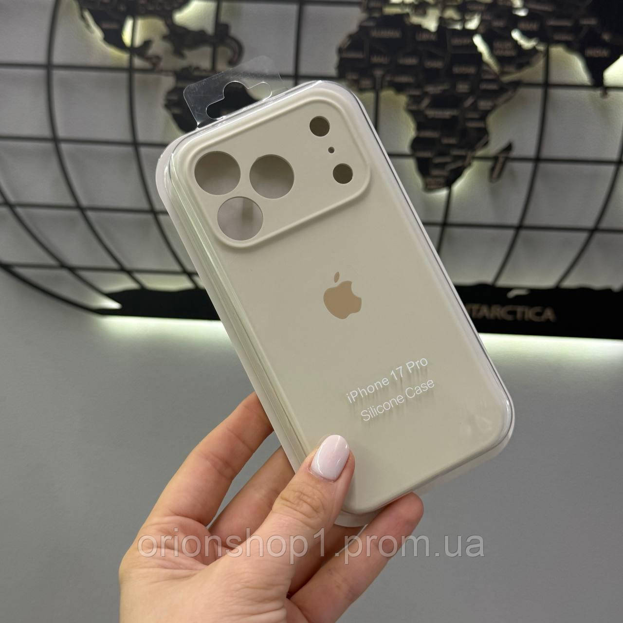 Чохол закрита камера Silicone Case з мікрофіброю для iPhone 17 Pro